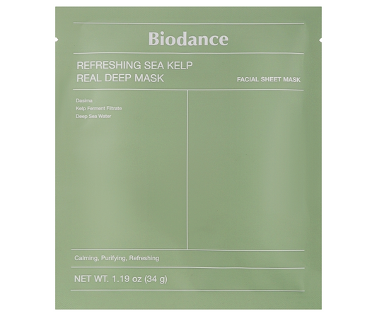 Biodance Refreshing Sea Kelp Real Deep Mask 1ks 34g