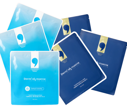 DERM·ALL MATRIX Collagen a Hydro Mask ✨ | 6 masek
