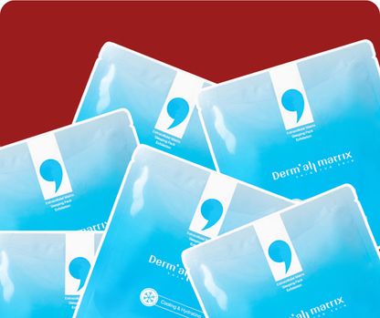 DERM·ALL MATRIX Hydratation Hydrogel Cooling Mask ✨ | 6 masek