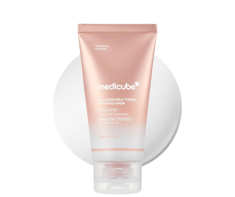 Medicube Collagen Milk Overnight Wrapping Facial Mask 75ml