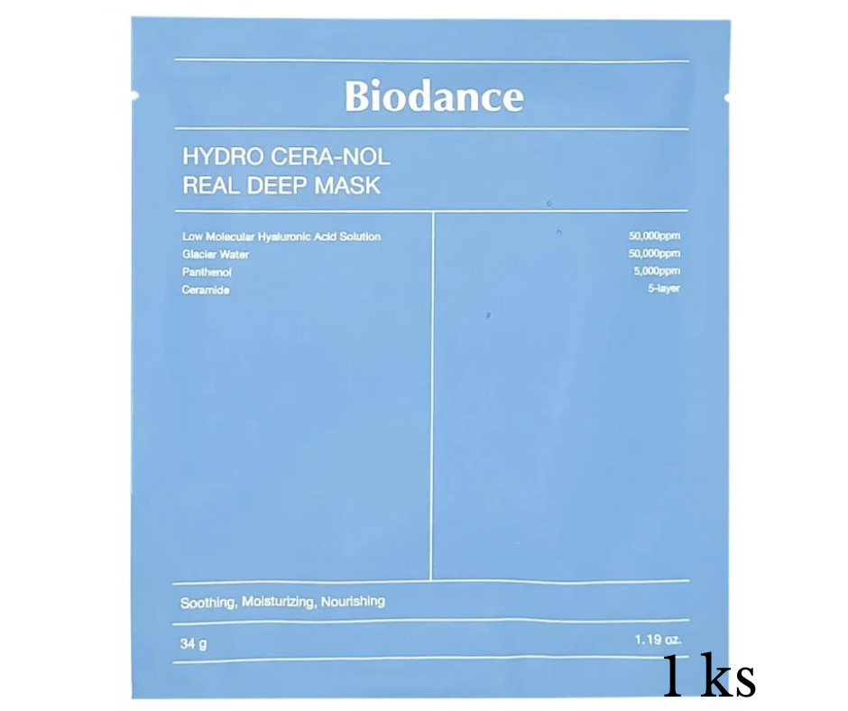 Biodance Hydro Cera-nol Real Deep Mask 1ks 34g