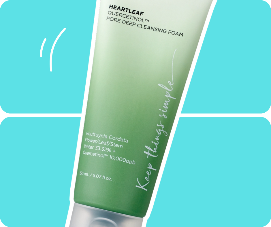 Anua Heartleaf Quercetinol Pore Deep Cleansing Foam 150ml