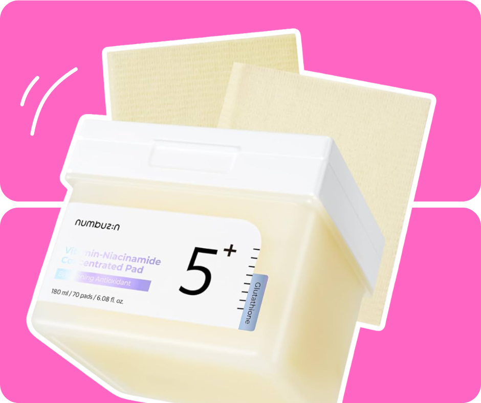 Numbuzin No.5 Vitamín Niacinamide Concentrated Pads 180ml