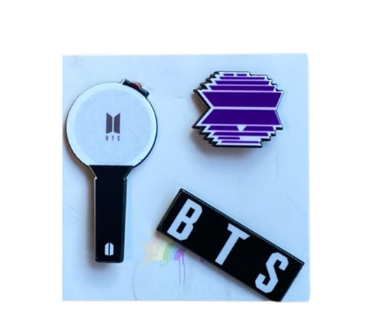 K-POP BTS Odznaky 3ks
