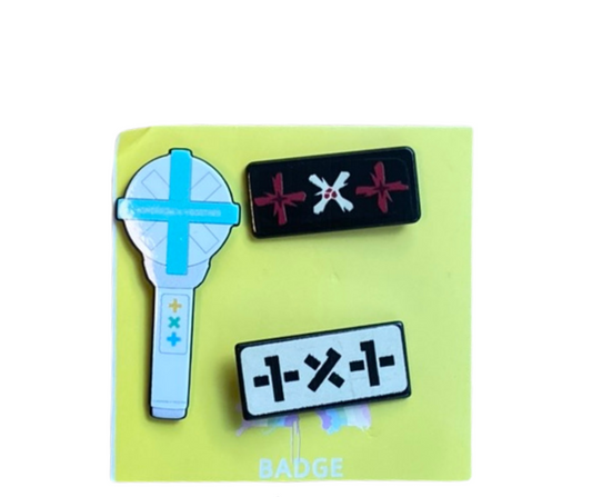 K-POP TXT Odznaky 3ks