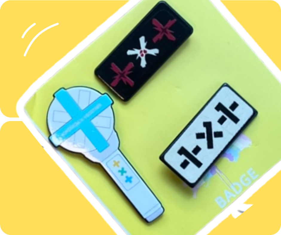 K-POP TXT Odznaky 3ks