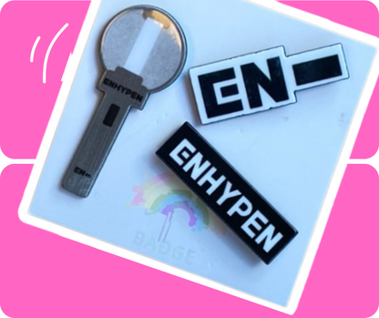 K-POP Enhypen Odznaky 3ks