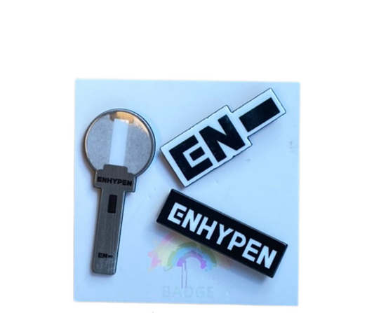 K-POP Enhypen Odznaky 3ks