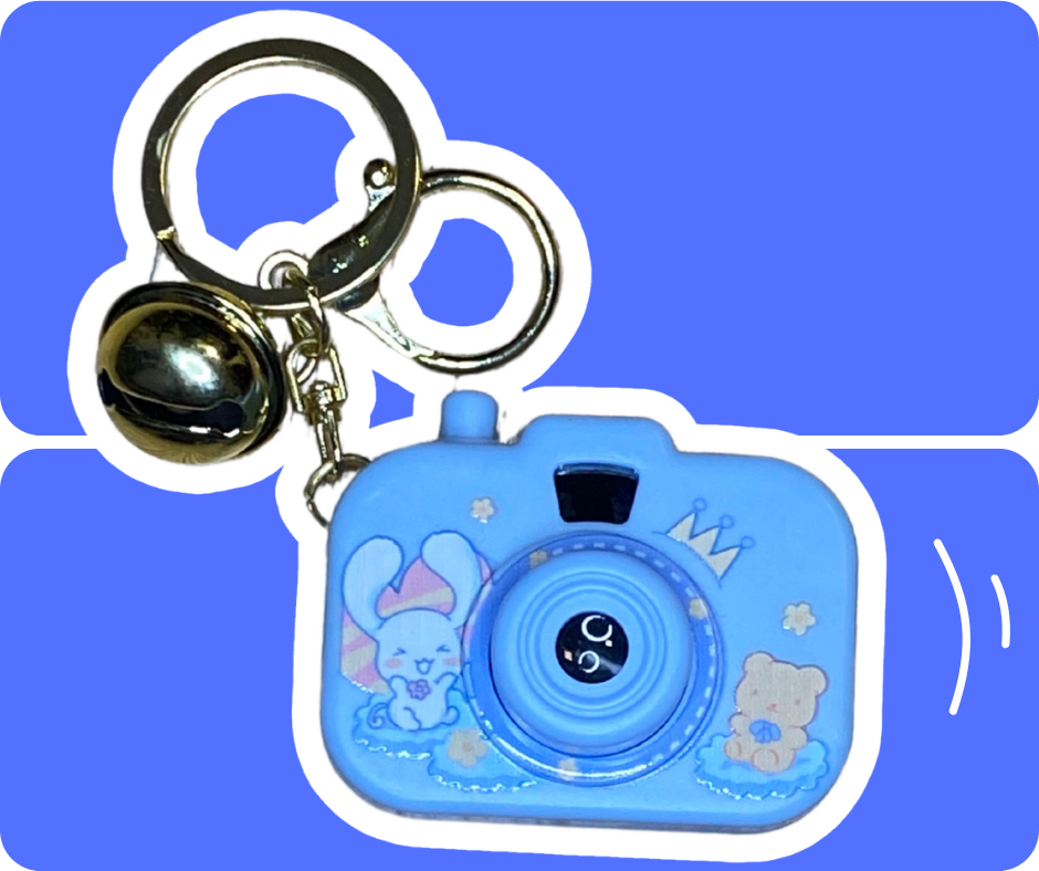 Sanrio Blue Camera Prívesok 50g