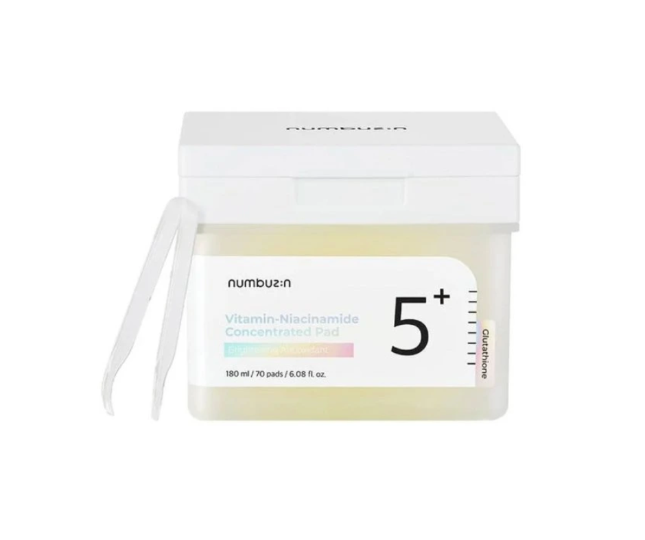 Numbuzin No.5 Vitamín Niacinamide Concentrated Pads 180ml