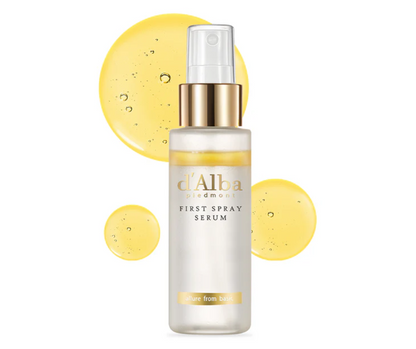 D'Alba Italian White Truffle First Spray Serum Vegan Skin Care Hydrating Face 50ml