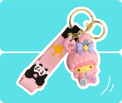 Sanrio Little Twin Star Pink Prívesok 50g