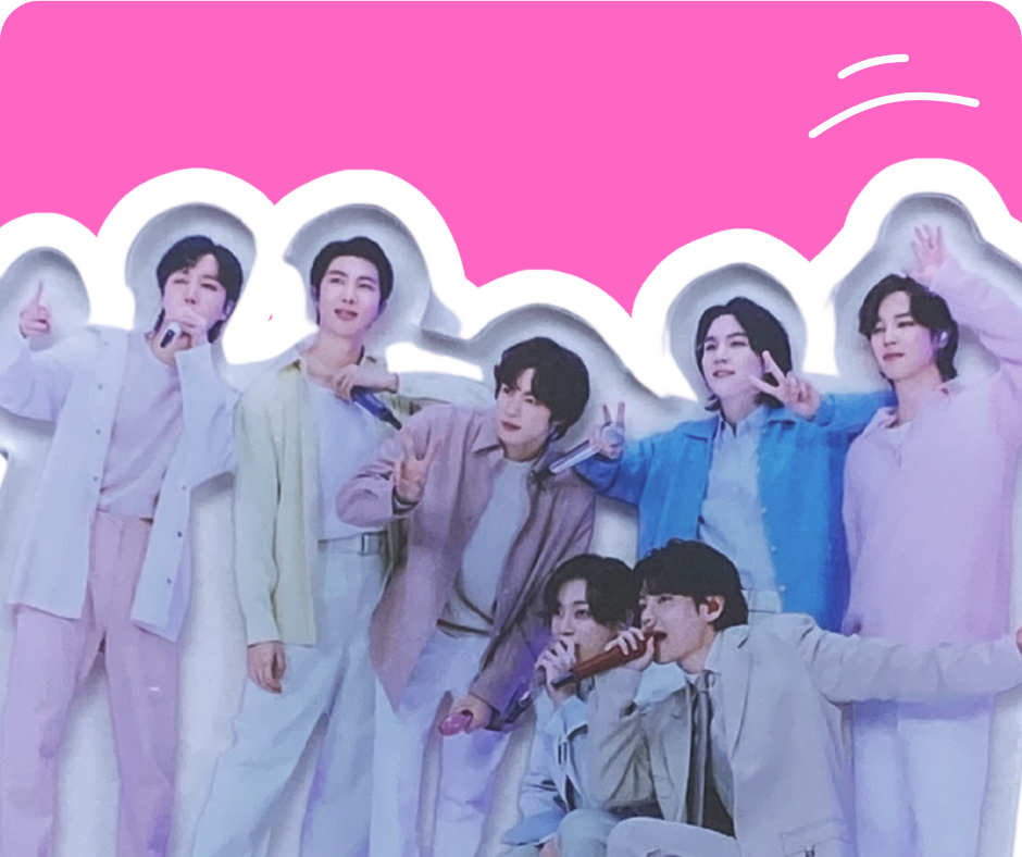K-POP BTS Idol Group Stojanček 1 ks