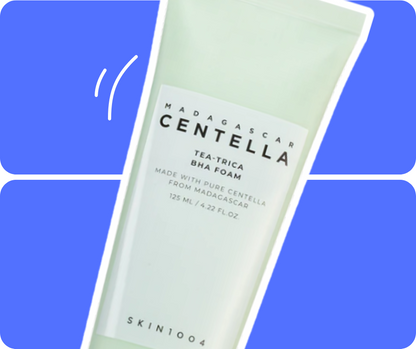 SKIN1004 Madagascar Centella Tea-Trica BHA Foam 125ml